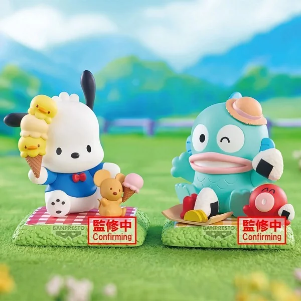 Banpresto Sanrio Characters Nakayoshi Memories Vol.2 Pochacco & Hangyodon (A:Pochacco) 4983164293081 (Figure)