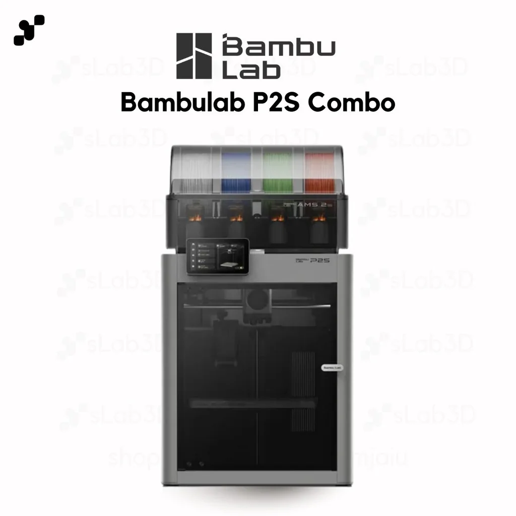 Bambulab P2S Combo เครื่องพิมพ์สามมิติ (3D Printer) | แถมฟรี + FDM Starter Kit E เครื่องประกันไทย Bambulab P2S Combo เครื่องพิมพ์สามมิติ (3D Printer) | แถมฟรี + FDM Starter Kit E เครื่องประกันไทย