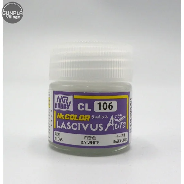 Mr.Hobby Mr.Color CL106 Lascivus Aura Icy White Base Color Gloss 4973028505726 Mr.Hobby Mr.Color CL106 Lascivus Aura Icy White Base Color Gloss 4973028505726