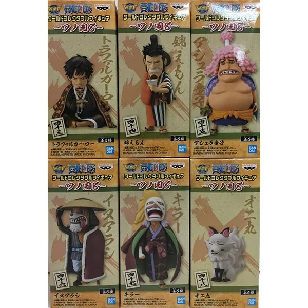 [ครบ Set 6 กล่อง] Banpresto WCF One Piece World Collectable Figure - Wanokuni 8 4983164175592 (Figure)