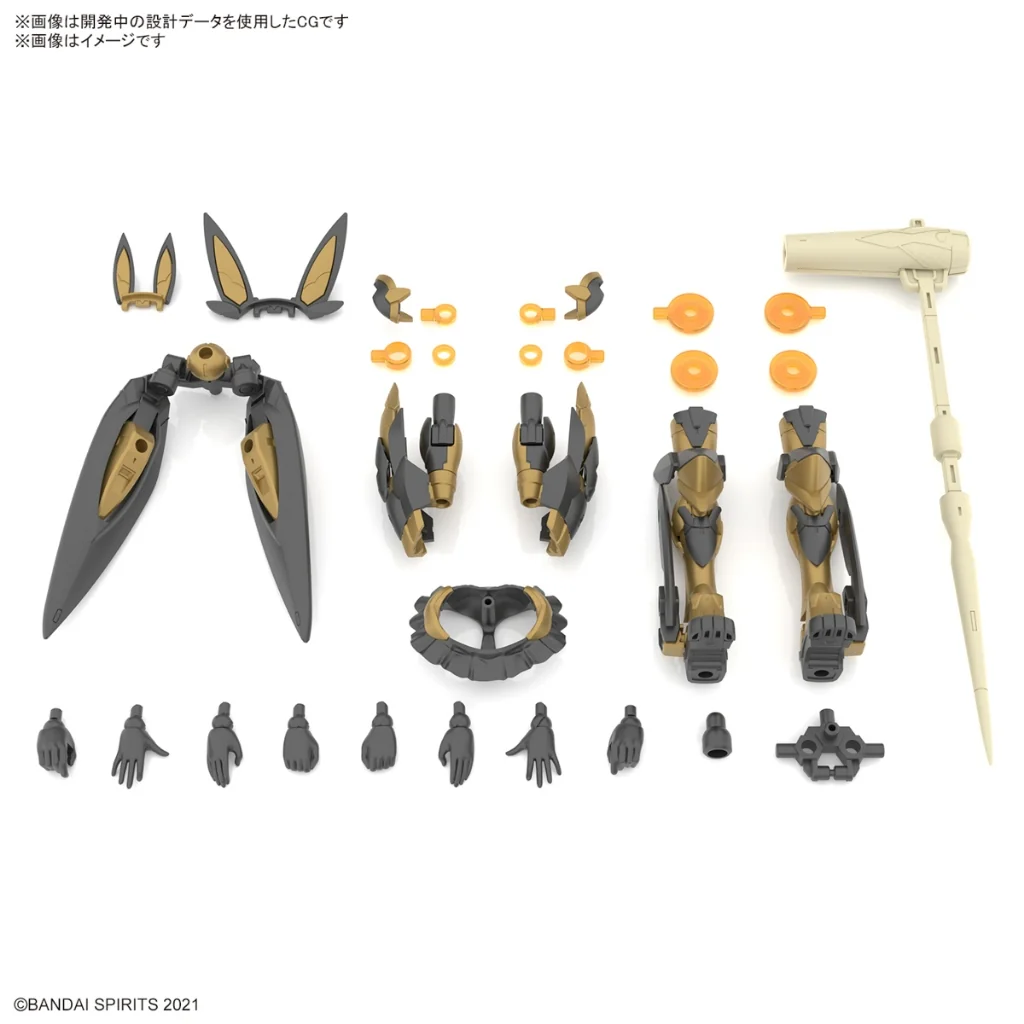 Bandai 30MS SIS-Tc20g Tukirna-Diearth (Innocente Form) 4573102662965 (Plastic Model)