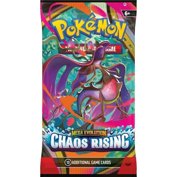 Pokemon ENG Mega Evolution Chaos Rising Booster Box (36 Packs) 196214154186 (การ์ดโปเกมอน) Pokemon ENG Mega Evolution Chaos Rising Booster Box (36 Packs) 196214154186 (การ์ดโปเกมอน)