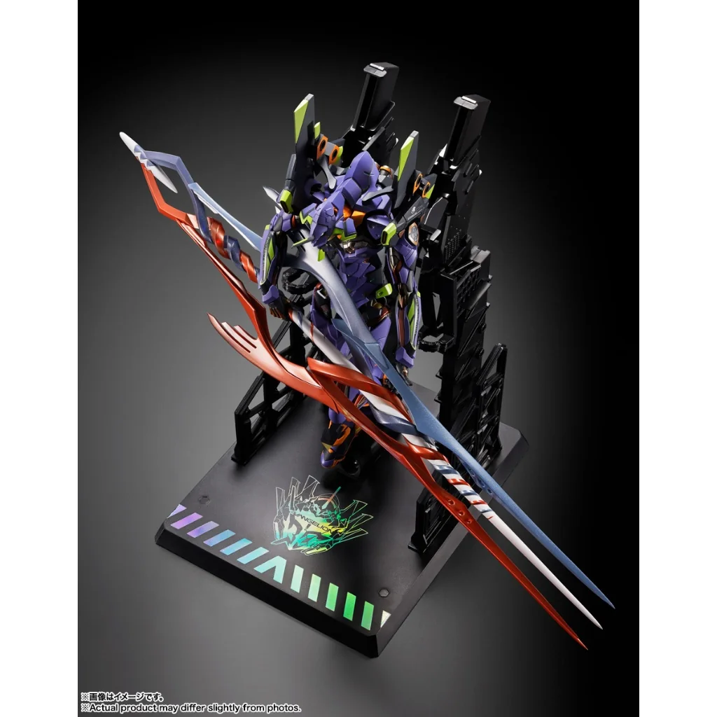 Bandai Metal Build Evangelion Test Type-01 30th With the Spear of Gaius 4573102676337 (Action Figure) Bandai Metal Build Evangelion Test Type-01 30th With the Spear of Gaius 4573102676337 (Action Figure)