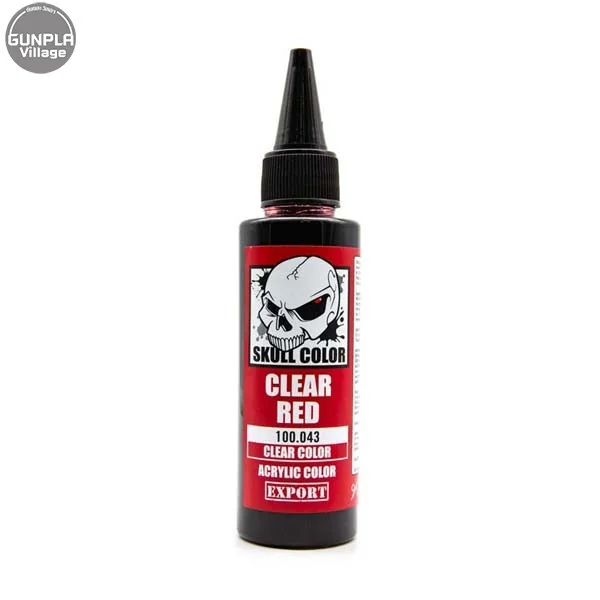 Skull Color 100.043 Clear Red 60 ml (Clear Color) 8853100903434 (สี) Skull Color 100.043 Clear Red 60 ml (Clear Color) 8853100903434 (สี)