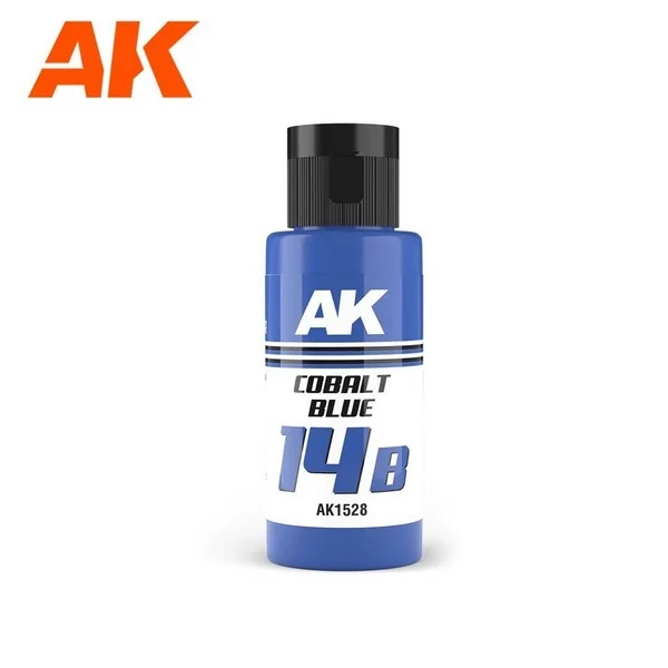 AK Dual Exo 14B Cobalt Blue 60 ml AK1528 8435568327603 (สี) AK Dual Exo 14B Cobalt Blue 60 ml AK1528 8435568327603 (สี)
