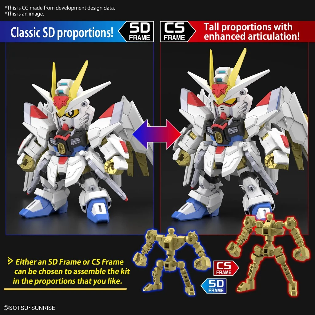 Bandai SDCS Mighty Strike Freedom Gundam 4573102671738 (Plastic Model) Bandai SDCS Mighty Strike Freedom Gundam 4573102671738 (Plastic Model)