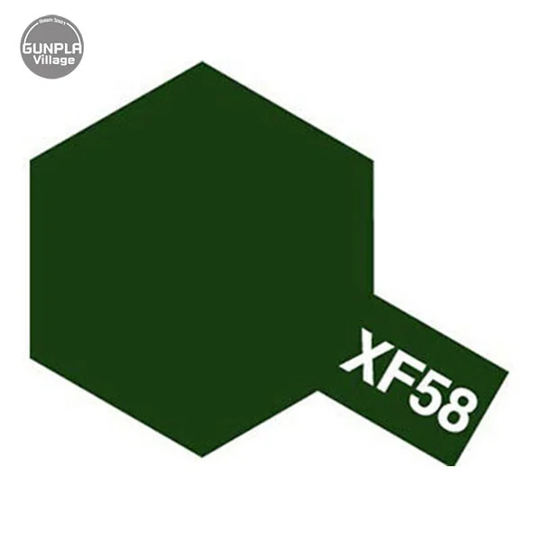 Tamiya Enamel Color 80358 XF-58 Olive Green (Flat) 45135699 (สี)