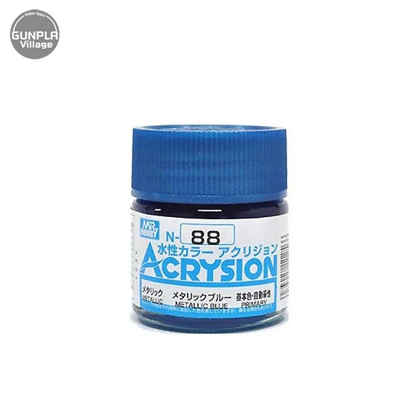 Mr.Hobby MR.ACRYSION COLOR N-88 METALLIC BLUE 4973028112566 (สี) Mr.Hobby MR.ACRYSION COLOR N-88 METALLIC BLUE 4973028112566 (สี)