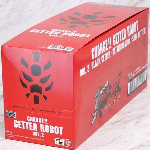 (กล่องไม่สวย) Bandai Super MiniPla - Getter Robo Armageddon Vol.2 (ยกเซ็ต 3 ตัว) 4549660252 (กล่องไม่สวย) Bandai Super MiniPla - Getter Robo Armageddon Vol.2 (ยกเซ็ต 3 ตัว) 4549660252