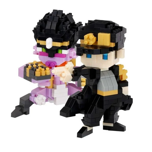 Kawada nanoblock Jojo NBCC_266 Jotaro Kujo / Star Platinum 4972825234655 (นาโนบล็อค) Kawada nanoblock Jojo NBCC_266 Jotaro Kujo / Star Platinum 4972825234655 (นาโนบล็อค)