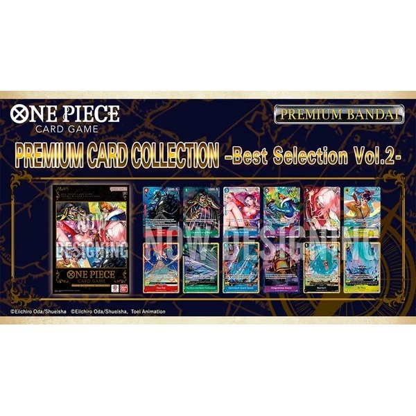 Bandai One Piece Card Game Premium Card Collection Best Selection Vol.2 (Set = 12 Card) 4570118228147 (การ์ดวันพีช) Bandai One Piece Card Game Premium Card Collection Best Selection Vol.2 (Set = 12 Card) 4570118228147 (การ์ดวันพีช)