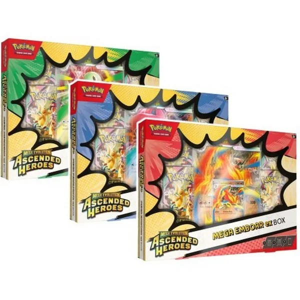Pokemon ENG Mega Evolution Ascended Heroes Mega Meganium ex Box 196214141469C (การ์ดโปเกมอน) Pokemon ENG Mega Evolution Ascended Heroes Mega Meganium ex Box 196214141469C (การ์ดโปเกมอน)