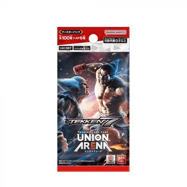 Bandai Union Arena Booster Box UA13BT Tekken 7 แบบกล่อง (16 ซอง) 4570118084729 (การ์ด)