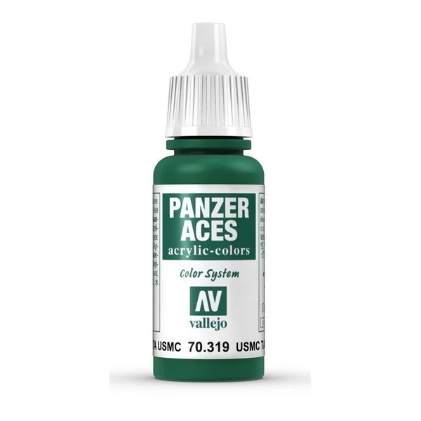 Vallejo Panzer Aces 70.319 USMC. Tanker 17 ml 8429551703192 (สี) Vallejo Panzer Aces 70.319 USMC. Tanker 17 ml 8429551703192 (สี)