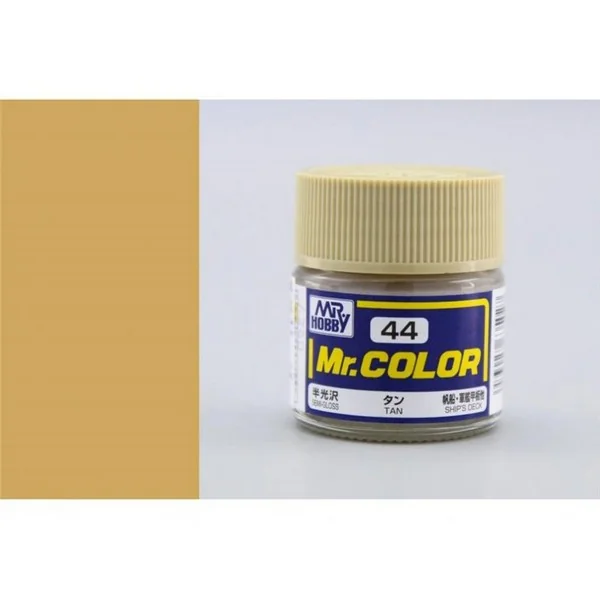 Mr.Hobby Mr.Color C44 Tan Semi-Gloss (10ml) 4973028635027 (สี) Mr.Hobby Mr.Color C44 Tan Semi-Gloss (10ml) 4973028635027 (สี)