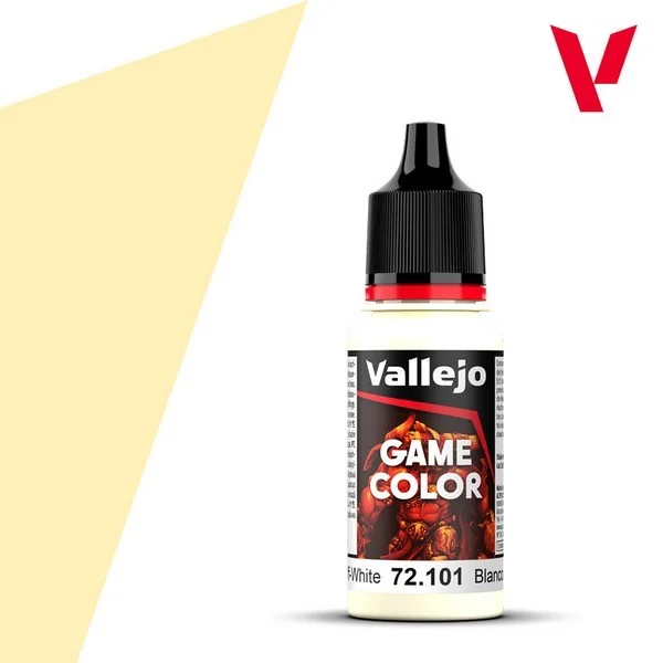 Vallejo Game Color 72.101 Off White 18 ml 8429551721011 (สี) Vallejo Game Color 72.101 Off White 18 ml 8429551721011 (สี)