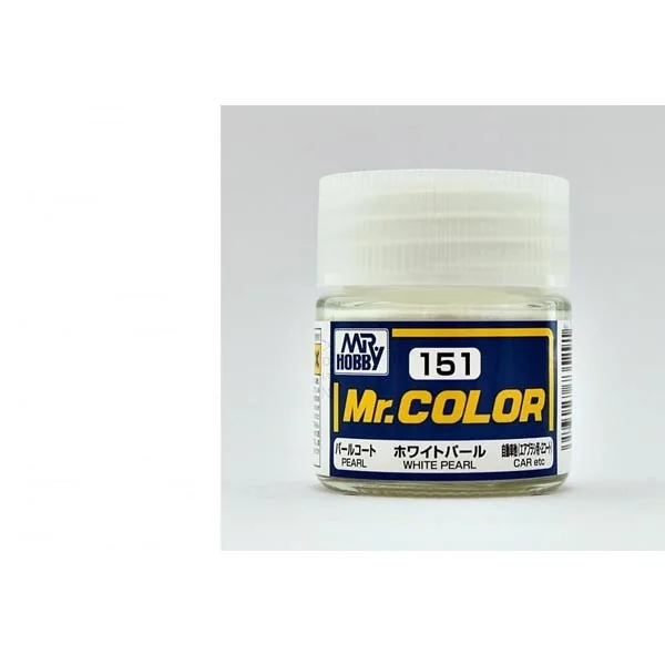 Mr.Hobby Mr.Color C151 White Pearl (10ml) 4973028735291 (สี) Mr.Hobby Mr.Color C151 White Pearl (10ml) 4973028735291 (สี)
