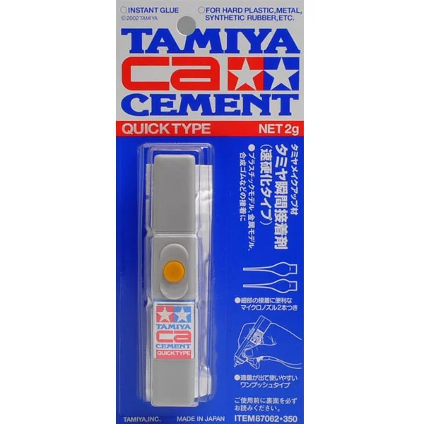 Tamiya 87062 Tamiya CA Cement 4950344870622 (Tool) Tamiya 87062 Tamiya CA Cement 4950344870622 (Tool)