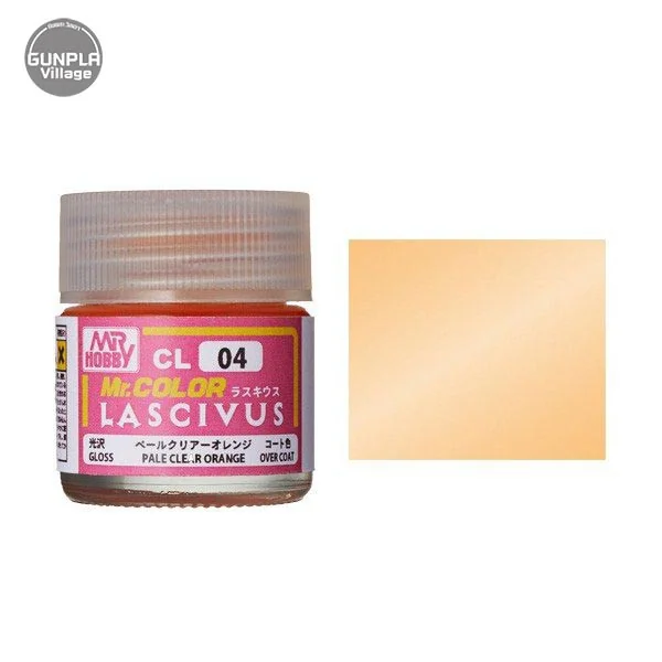 Mr.Hobby Mr.Color CL04 Lascivus Pale Clear Orange Gloss 4973028736915 (สี)