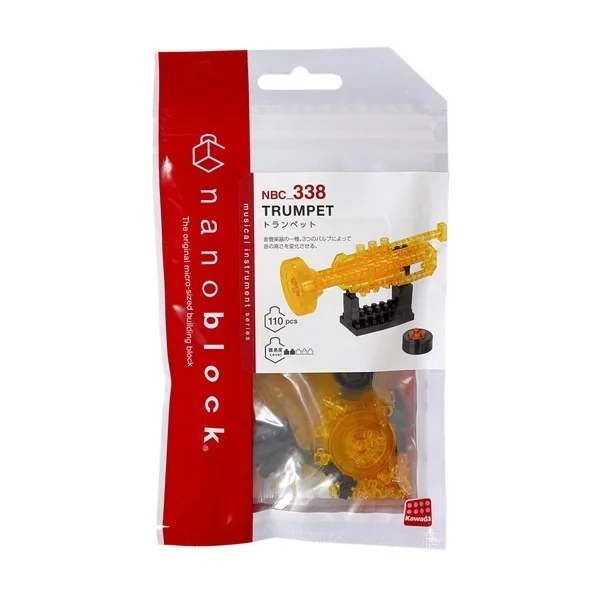 Kawada nanoblock NBC_338 Trumpet 4972825220399 (นาโนบล็อค) Kawada nanoblock NBC_338 Trumpet 4972825220399 (นาโนบล็อค)