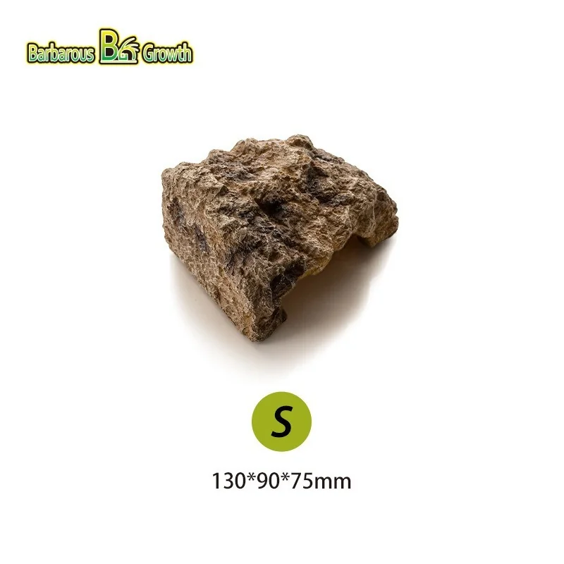 Barbarous Growth Rock Hide Cave ถ้ำหินเสมือนจริงสำหรับสัตว์เลื้อยคลาน งู ตุ๊กแก มี 3 ขนาด Barbarous Growth Rock Hide Cave ถ้ำหินเสมือนจริงสำหรับสัตว์เลื้อยคลาน งู ตุ๊กแก มี 3 ขนาด