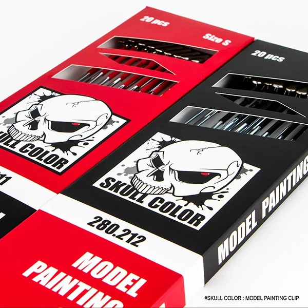 Skull Color 280.212 Model Painting Clip Size M 20 Pcs SC280212MPCM20 (สี) Skull Color 280.212 Model Painting Clip Size M 20 Pcs SC280212MPCM20 (สี)