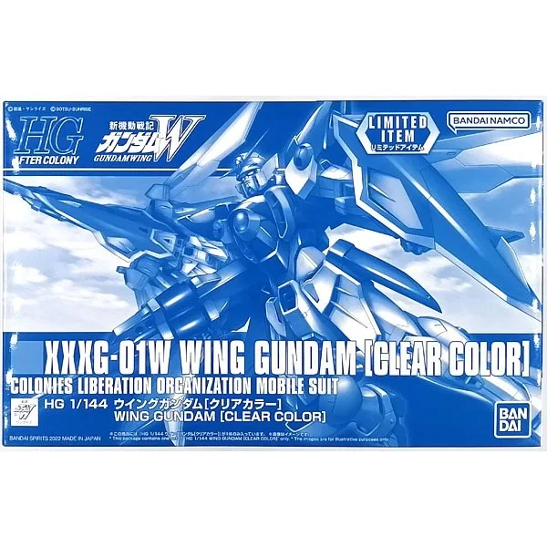 Bandai HG Wing Gundam (Clear Color) 4573102634122 (Plastic Model) Bandai HG Wing Gundam (Clear Color) 4573102634122 (Plastic Model)