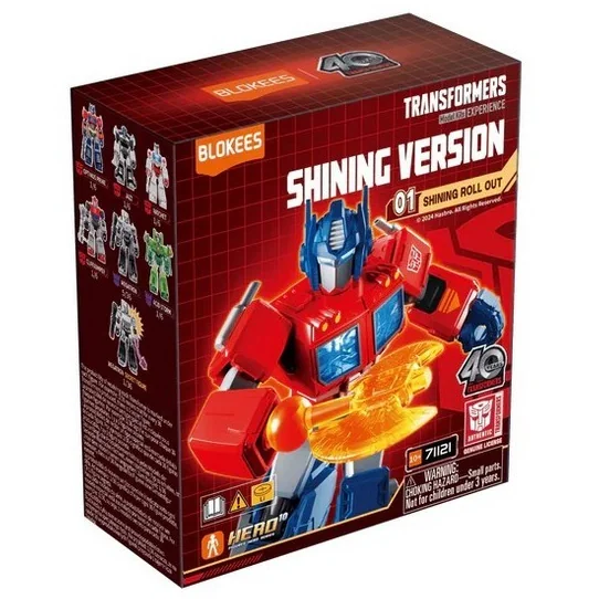 Blokees (สุ่ม 1 / จาก 7 แบบ) Transformers 71121 Shining Version 01 Shining Roll Out 6972984886342 (Figure)