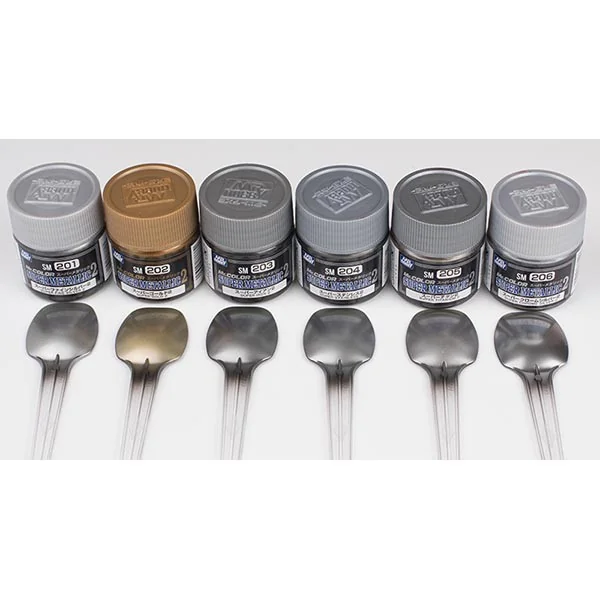 Mr.Hobby MR.COLOR SUPER MATALLIC 2 SM201 Super Fine Silver 2 4973028737363 (สี) Mr.Hobby MR.COLOR SUPER MATALLIC 2 SM201 Super Fine Silver 2 4973028737363 (สี)