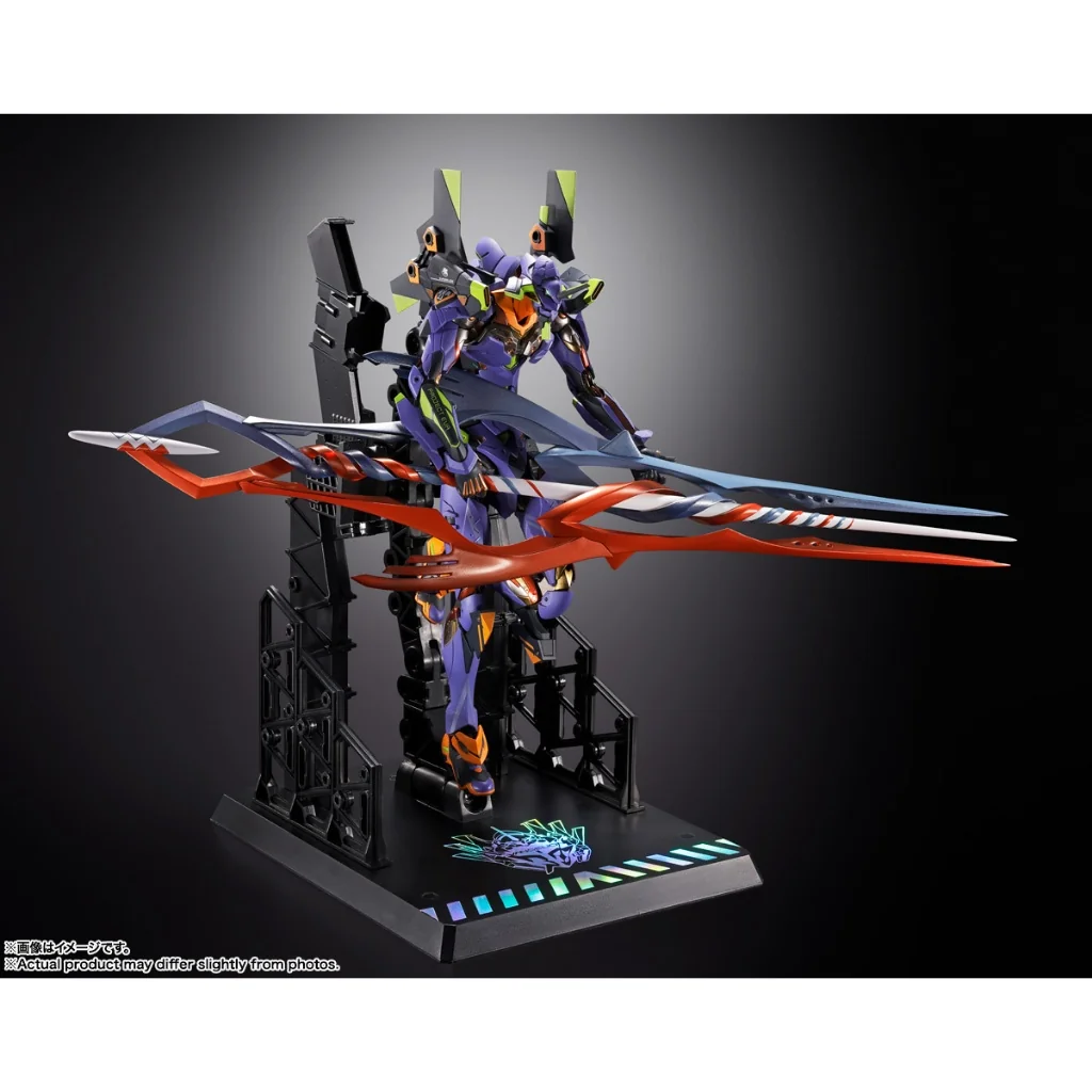 Bandai Metal Build Evangelion Test Type-01 30th With the Spear of Gaius 4573102676337 (Action Figure) Bandai Metal Build Evangelion Test Type-01 30th With the Spear of Gaius 4573102676337 (Action Figure)