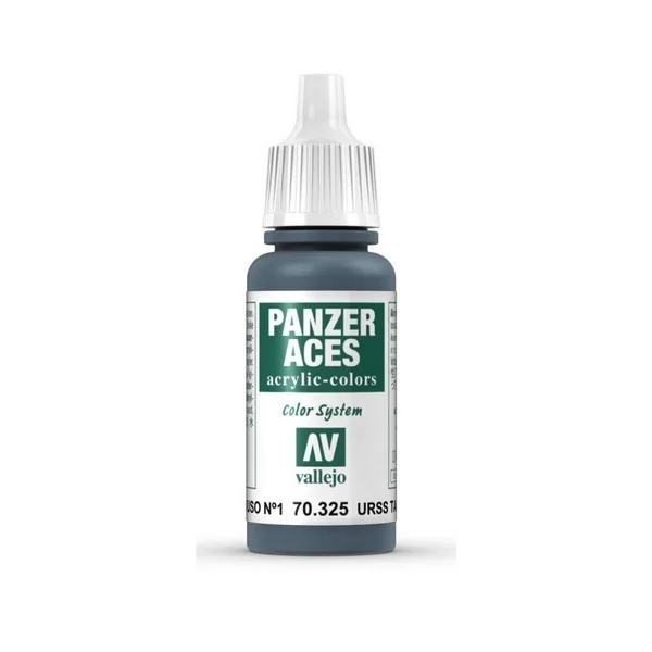 Vallejo Panzer Aces 70.325 Russian Tanker I 17 ml 8429551703253 (สี) Vallejo Panzer Aces 70.325 Russian Tanker I 17 ml 8429551703253 (สี)