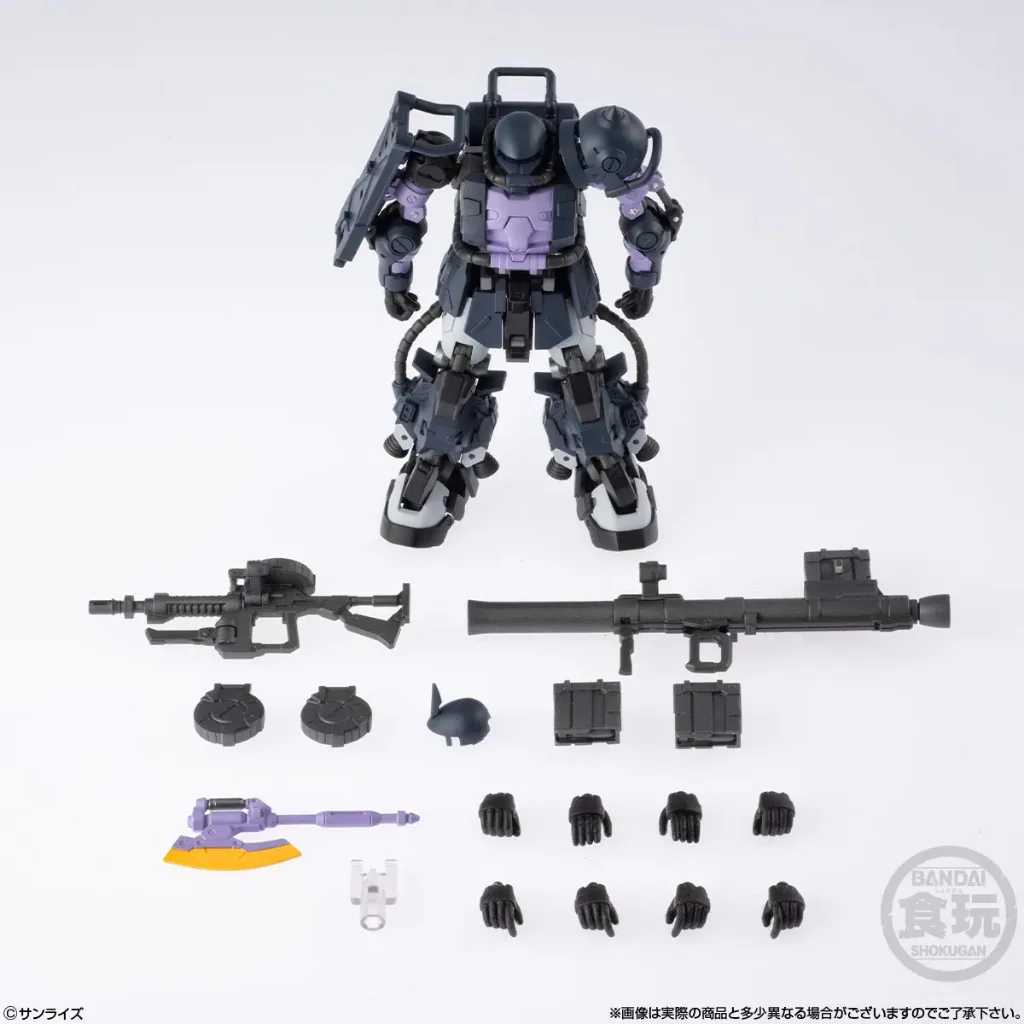[Pre Order 12/2569] Bandai Gundam Artifact PRO Zaku II High Mobility Type (Black Tri-Stars) 4570117932403 (Plastic Model