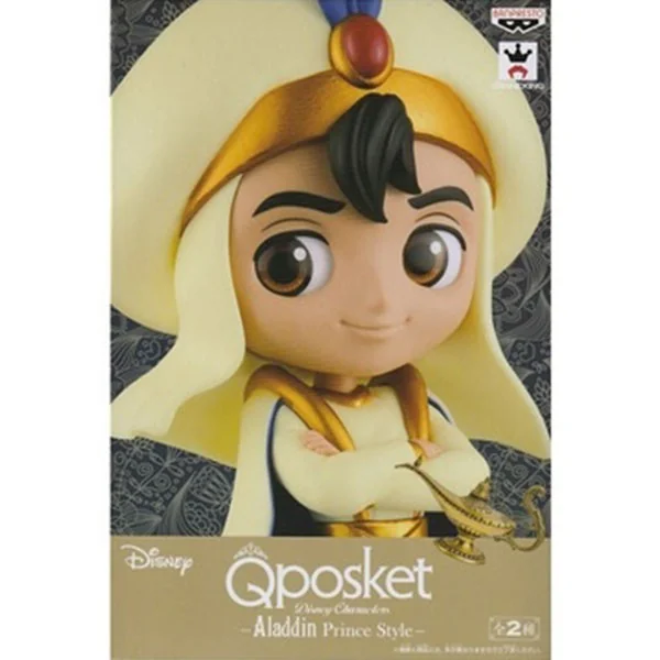 Banpresto Q Posket Disney Characters Aladdin Prince Style A:Normal Color-Ver.A สีเหลือง 4983164359046 (Figure) Banpresto Q Posket Disney Characters Aladdin Prince Style A:Normal Color-Ver.A สีเหลือง 4983164359046 (Figure)