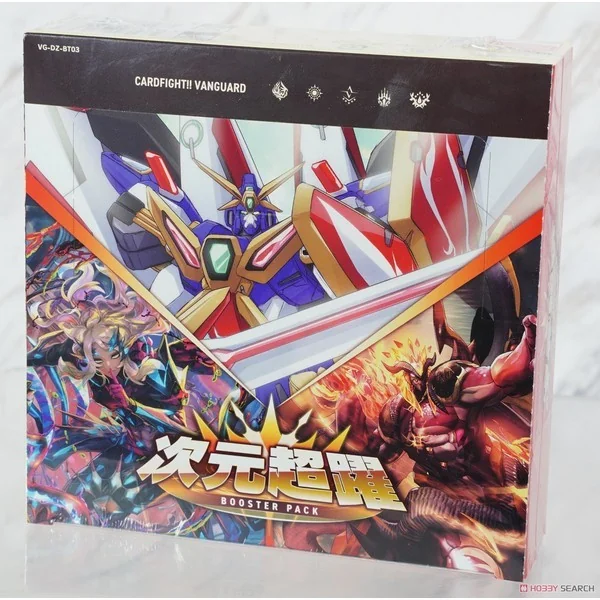 Bushiroad Cardfight!! Vanguard VG-DZ-BT03 Booster Pack Jigen Chouyaku แบบกล่อง (16 ซอง) 4573592716278 (แวนการ์ด) Bushiroad Cardfight!! Vanguard VG-DZ-BT03 Booster Pack Jigen Chouyaku แบบกล่อง (16 ซอง) 4573592716278 (แวนการ์ด)