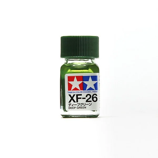 Tamiya Enamel Color 80326 XF-26 Deep Green (Flat) 45135576 (สี) Tamiya Enamel Color 80326 XF-26 Deep Green (Flat) 45135576 (สี)