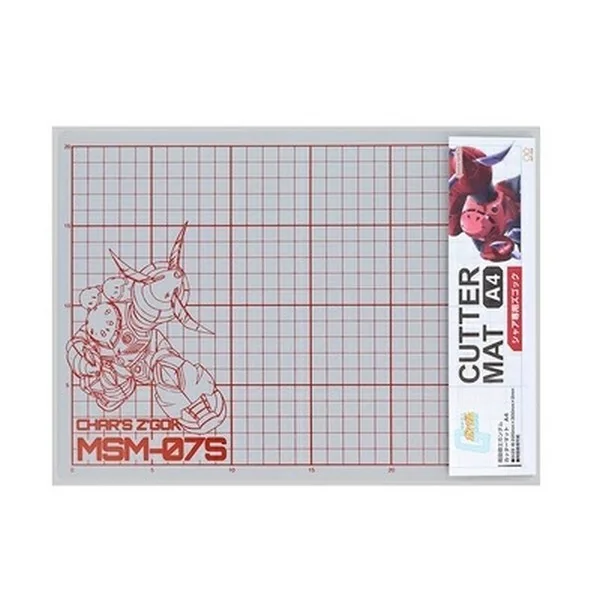 Sunstar Cutter Mat A4 MSM-07S Char's Z'Gok 4901770777368 (แผ่นรองตัด) Sunstar Cutter Mat A4 MSM-07S Char's Z'Gok 4901770777368 (แผ่นรองตัด)