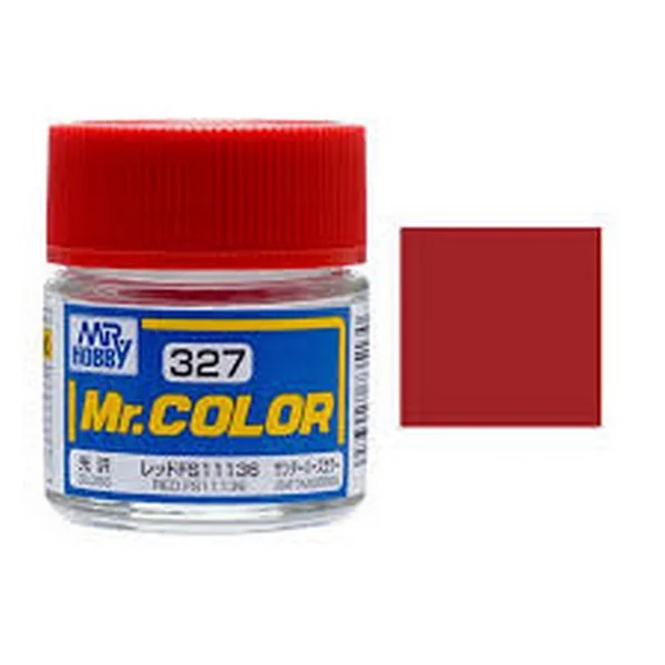Mr.Hobby Mr.Color C327 Red FS11136 Gloss (10ml) 4973028735130 (สี)