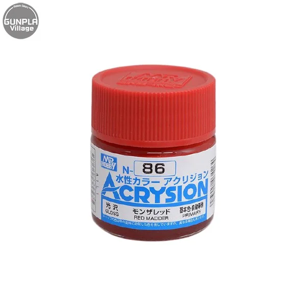 Mr.Hobby MR.ACRYSION COLOR N-86 RED MADDER 4973028034264 (สี) Mr.Hobby MR.ACRYSION COLOR N-86 RED MADDER 4973028034264 (สี)