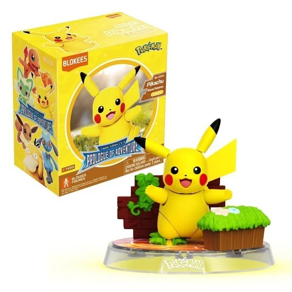 Blokees Pokemon 74001 Pokemon Classic Edition CV-S Pikachu 810181530308 (Figure) Blokees Pokemon 74001 Pokemon Classic Edition CV-S Pikachu 810181530308 (Figure)