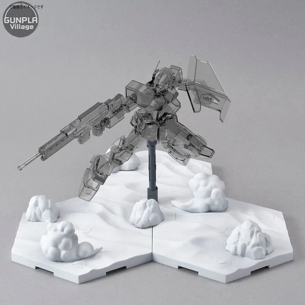 Bandai Customize Scene Base (Snow Field Ver.) 4573102595508 (Plastic Model)