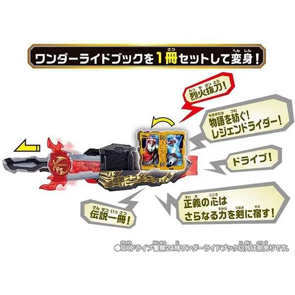 Bandai DX Drive Keisatsu 24ji Wonder Ride Book 4549660532224 (Kamen Rider Belt) Bandai DX Drive Keisatsu 24ji Wonder Ride Book 4549660532224 (Kamen Rider Belt)