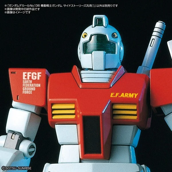 Bandai Decal GD136 Mobile Suit Gundam Side Stories Multiuse 1 4573102650849 (Decal) Bandai Decal GD136 Mobile Suit Gundam Side Stories Multiuse 1 4573102650849 (Decal)