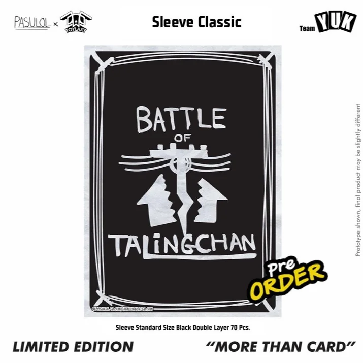 [Pre Order Q4/2569] Battle of Talingchan Sleeves Classic (การ์ดตลิ่งชัน BOT)