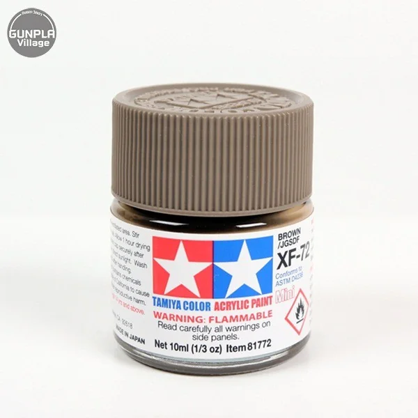 Tamiya 81772 Acrylic Mini XF-72 Brown 45035982 (สี) Tamiya 81772 Acrylic Mini XF-72 Brown 45035982 (สี)