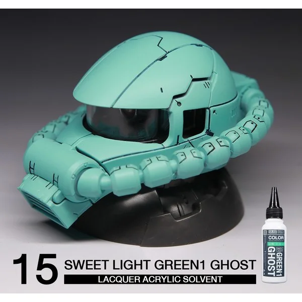 Raditz Studio RS NO15S Sweet Light Green Ghost 60 ml (Ghost Series) 8858878600158 (สี) Raditz Studio RS NO15S Sweet Light Green Ghost 60 ml (Ghost Series) 8858878600158 (สี)