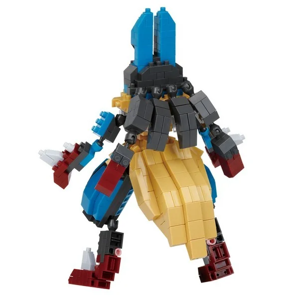 Kawada nanoblock Pokemon NBPM_R11 Mega Lucario RS 4972825234204 (นาโนบล็อค)