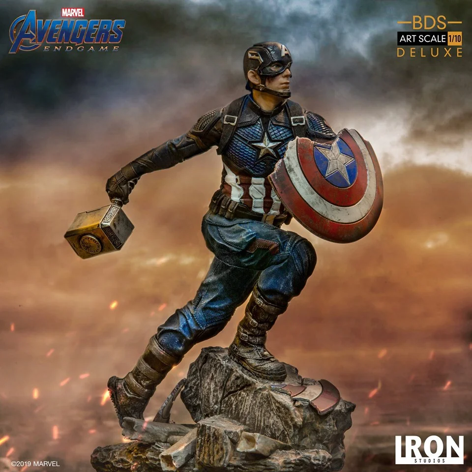 Iron Studios - Captain America: Avengers Endgame BDS 1/10Scale (Deluxe) 606529899622 (Statue) Iron Studios - Captain America: Avengers Endgame BDS 1/10Scale (Deluxe) 606529899622 (Statue)