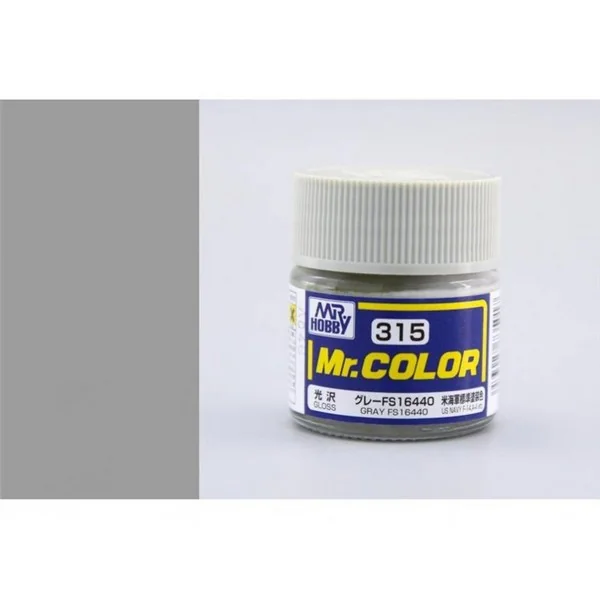 Mr.Hobby Mr.Color C315 Gray FS16440 Gloss (10ml) 4973028735017 (สี) Mr.Hobby Mr.Color C315 Gray FS16440 Gloss (10ml) 4973028735017 (สี)
