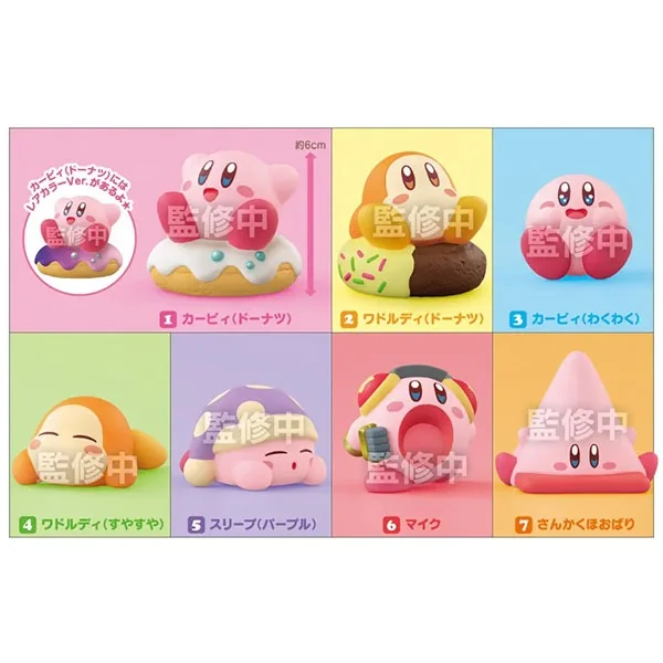 Bandai (ครบ Set 7 กล่อง/สุ่มสีโดนัท) Kirby Friends 5 4570117921148 (Figure) Bandai (ครบ Set 7 กล่อง/สุ่มสีโดนัท) Kirby Friends 5 4570117921148 (Figure)