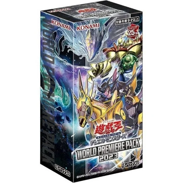 Konami Yu-Gi-Oh! Duel Monsters World Premiere Pack 2023 (WPP4) แบบกล่อง (15 ซอง) 4988602176360 (การ์ดยูกิ)